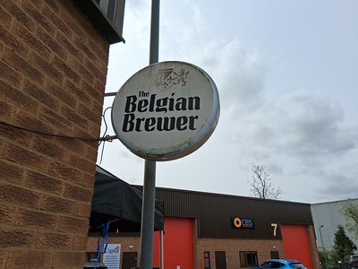 Belgian Brewer Sign