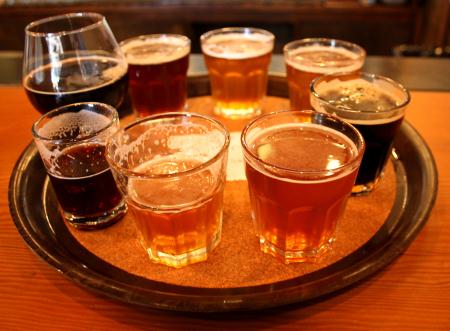 coalition brewing co 3 sampler tray